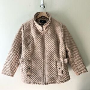 GIACCA Lightweight Quilted Zip Up Jacket